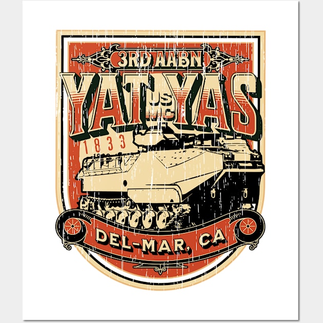 Yat-Yas Badge Wall Art by Half-Lab Services:  Amphibious Ink